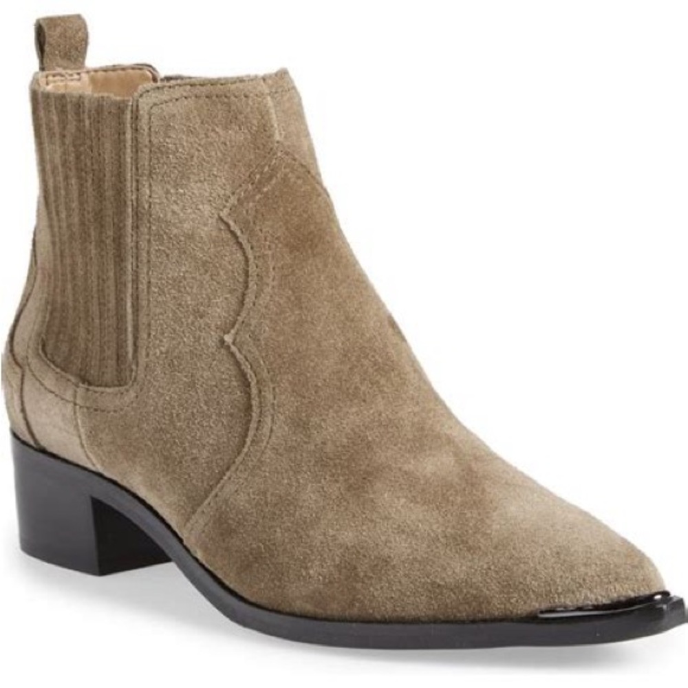 Marc Fisher: The Yohani Booties, Light Green